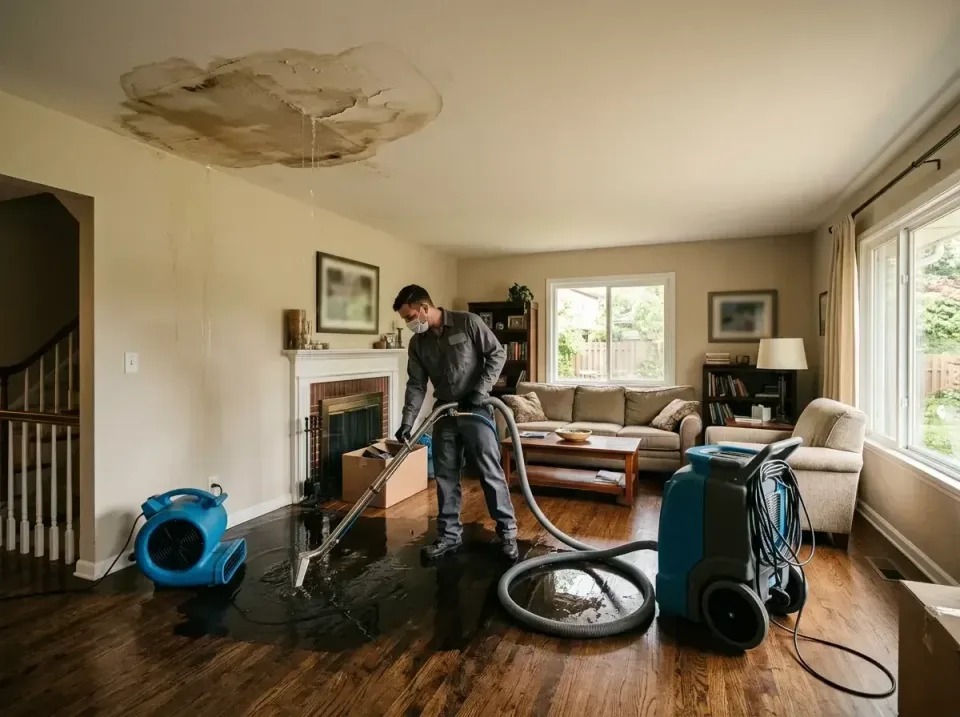 attic-pipe-burst-ceiling-drip-008 — frequently asked questions, Water Damage Restoration & Carpet Care in Lovettsville, VA